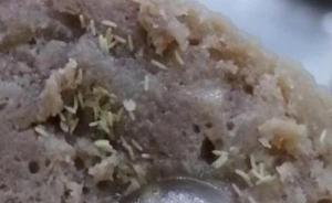 网传广东医科大学食堂现蛆虫,校方:未发现食物变质现象